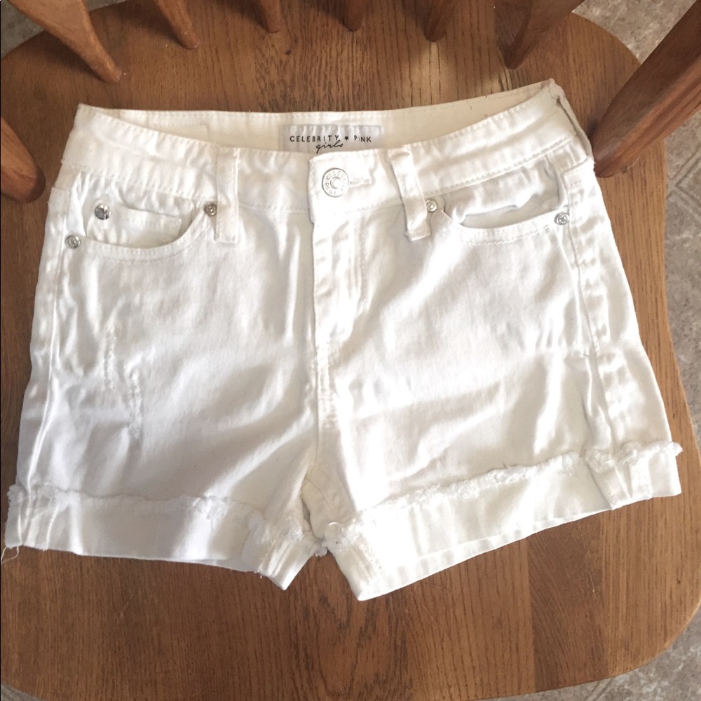 Girls Celebrity Pink Shorts